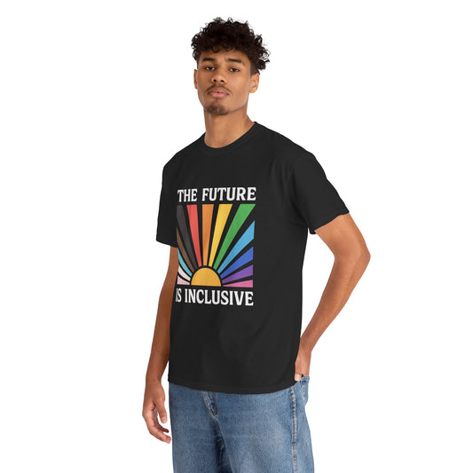 Unisex Cotton Tee with Inclusive Message, Pride Shirt, LGBTQ+ Apparel, Casual Wear, Gift for Allies